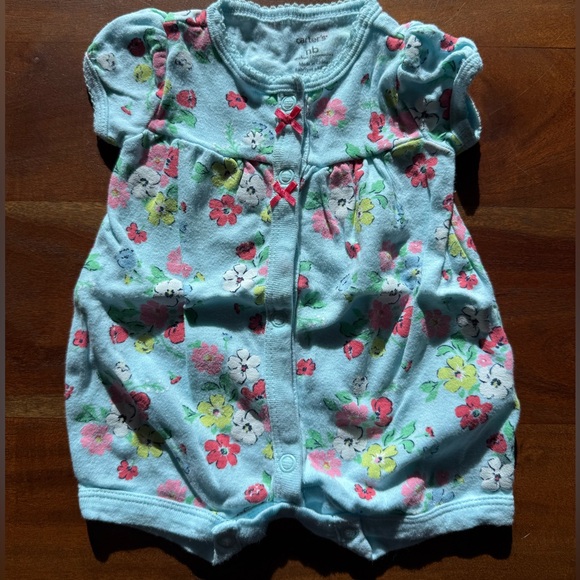 Carter's Other - Carter’s newborn floral romper